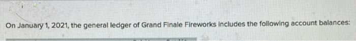 One question separated into parts. Determine General Entries: Determine Adjusted Trial Balance: