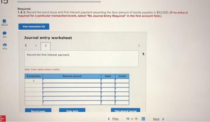 (3) (5) (2) Cash Paid for Interest (4) Decrease in Carrying Value