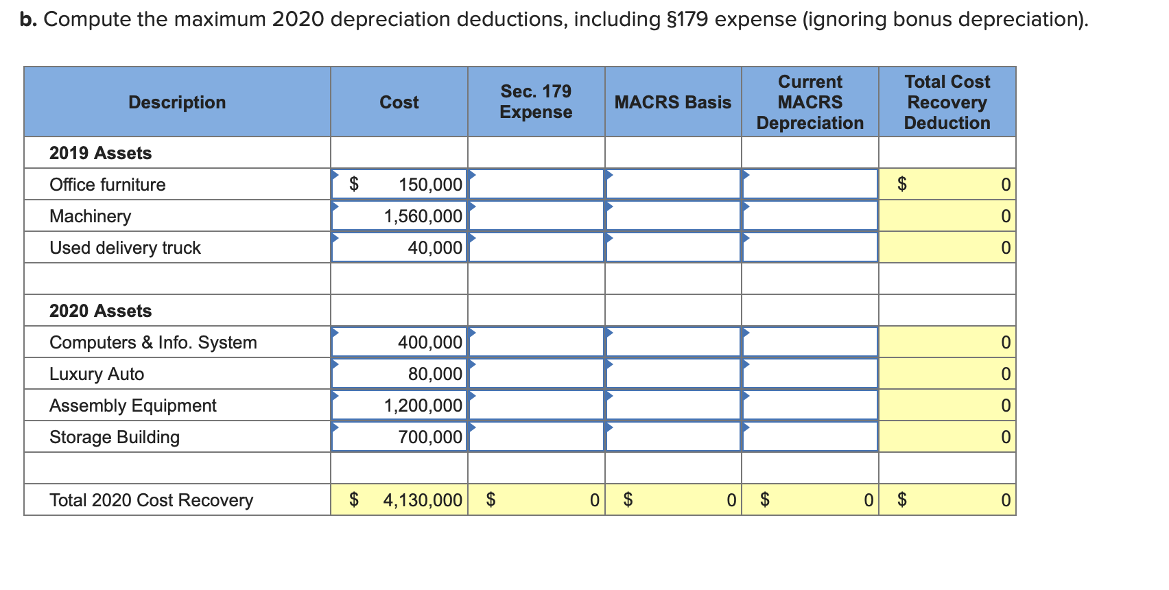 applies to the questions displayed below. Karane Enterprises, a calendar-year manufacturer based