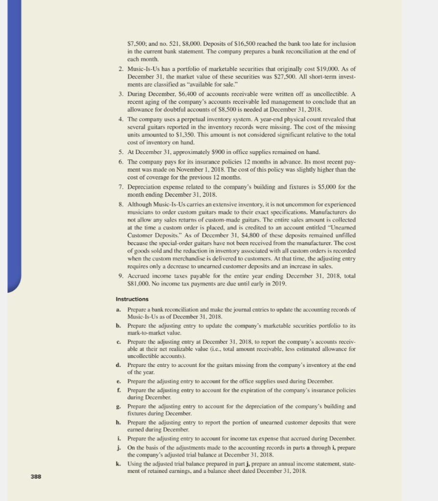 with many parts and has a predefined answer template with which it