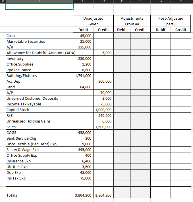 part. I will be using this to compare the answers which I