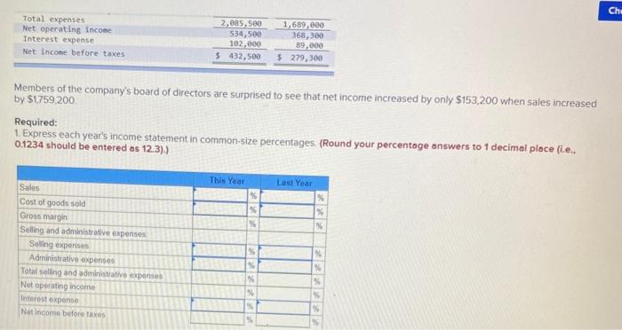 of Toronto Last Year $5,570,300 3,513,500 2,057,300 McKenzie Sales, Ltd. Comparative Income