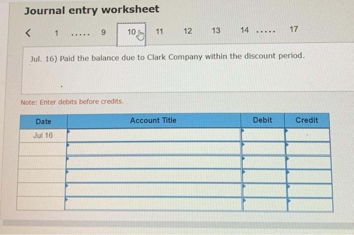 $2,200 for $3,700 cash. Jul. 9 Purchased merchandise from Griffin Co. for
