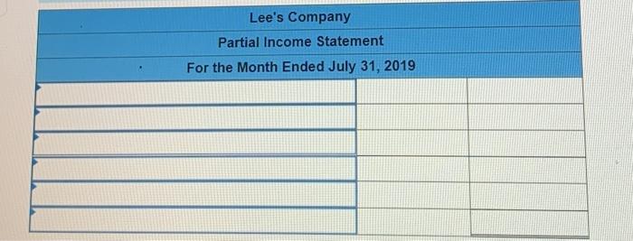 FOB shipping point, invoice dated July 19. Jul. 21 Gave a price
