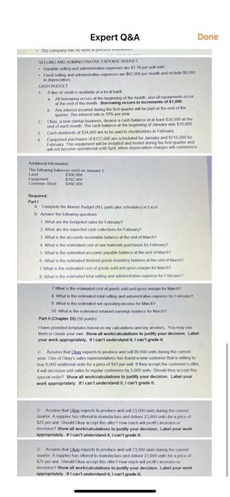 inventory Total needs 15 Less beginning inventory Required production DIRECT MATERIALS BUDGET