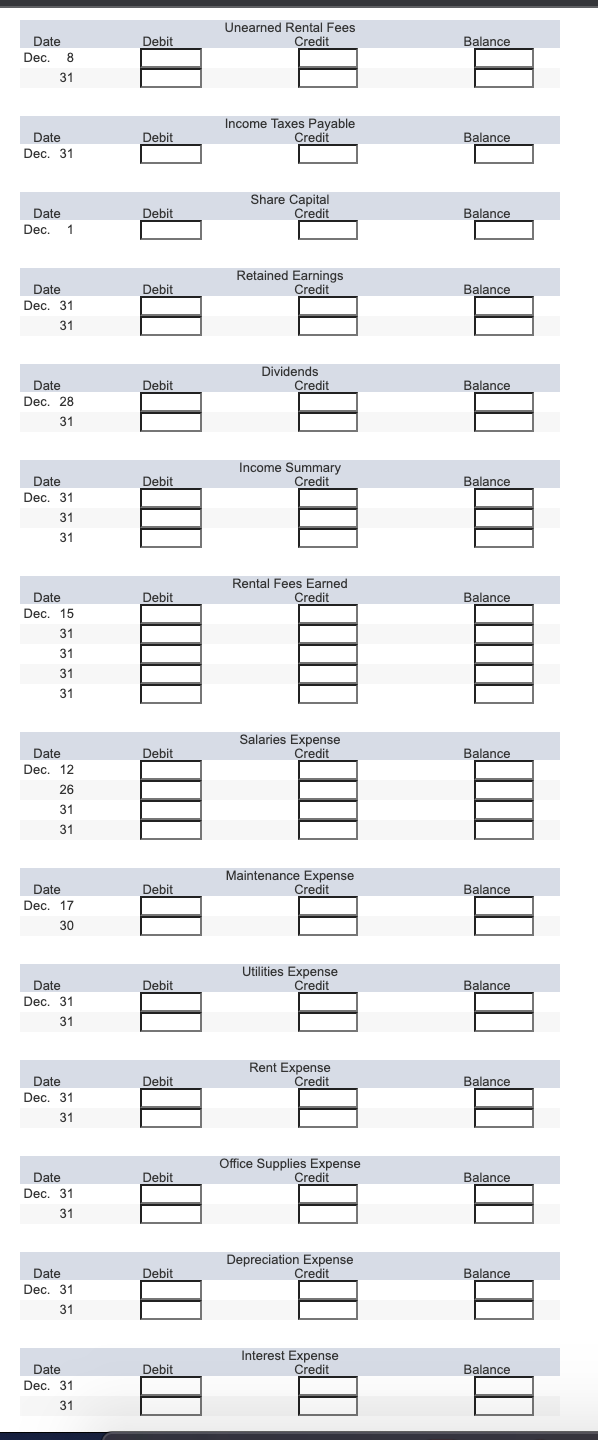 an equipment rental company that was going out of business. The newly