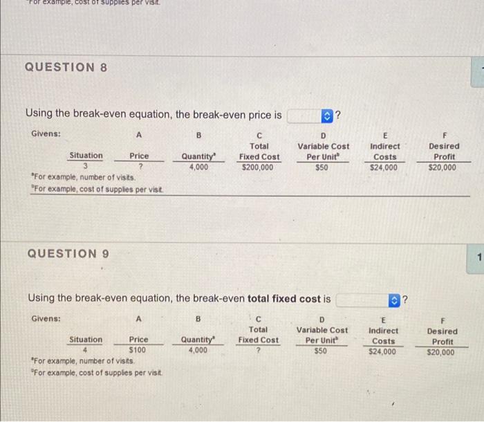 in volume but on a per unit basis will not change within