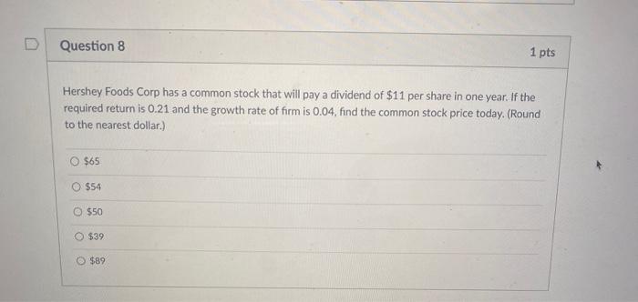 answers are correct except one. Owners of common stock are not guaranteed