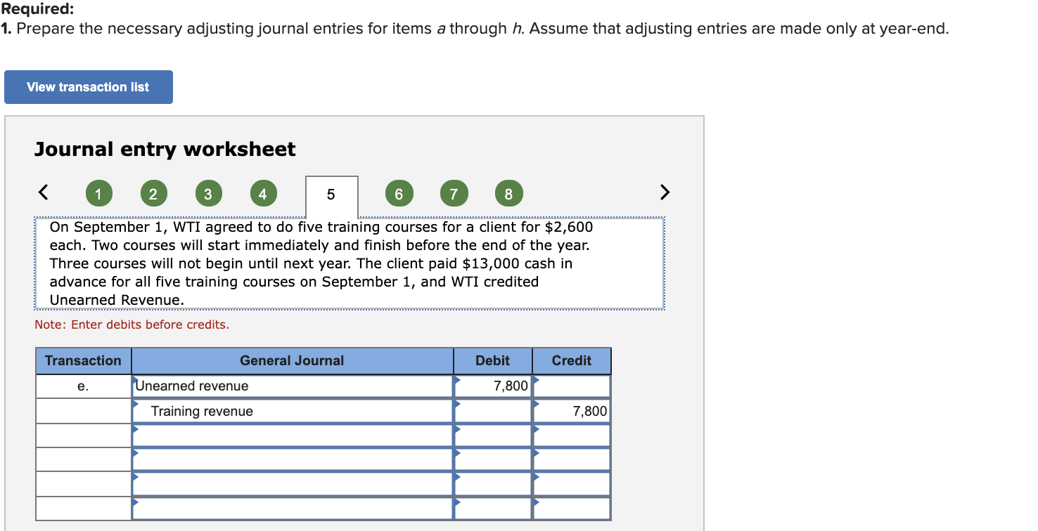 On October 15, WTI agreed to teach a four-month class (beginning immediately)