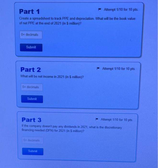 will not be able to complete this problem without them. If provided,