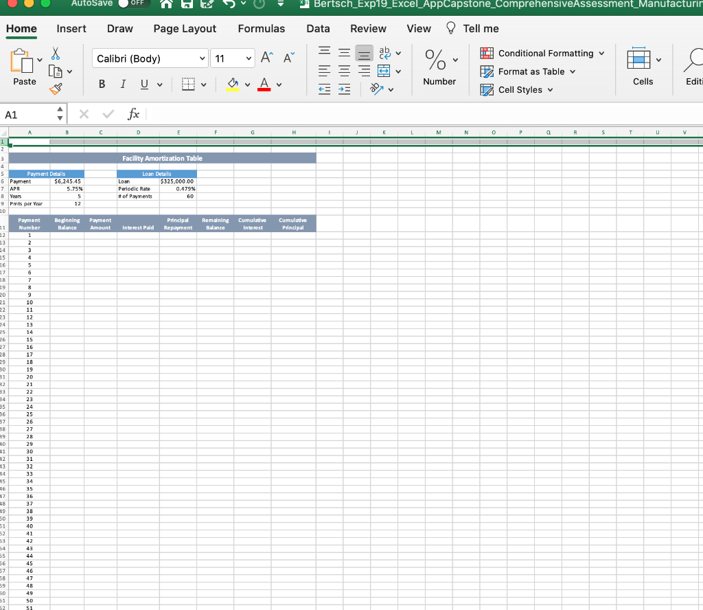 small cap company that produces auto parts. As you step into your
