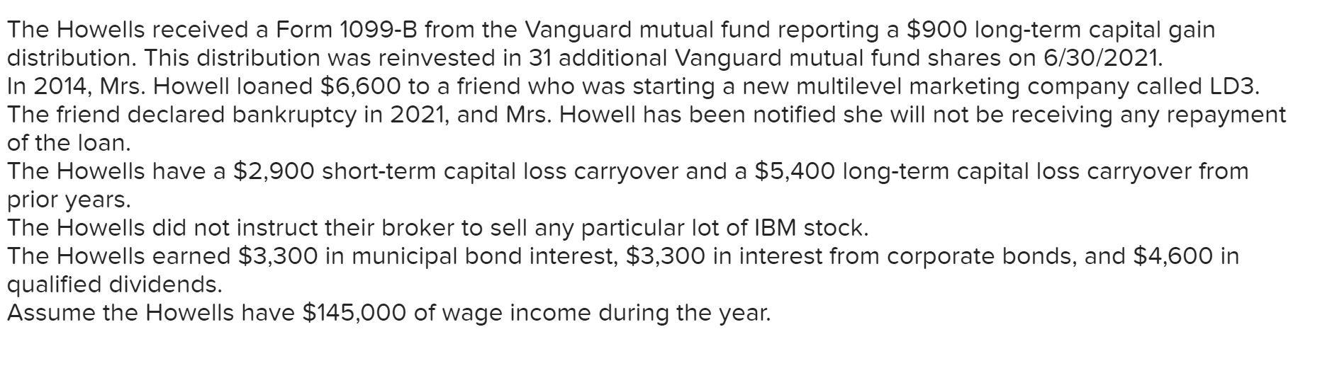 PARTS. PLEASE HELP ANSWER THE HIGHLIGHTED AREAS During 2021, your clients, Mr.