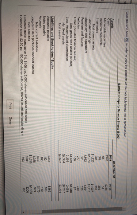 Sheets FB Bart Company Statement of Retained Earnings Cound to the decimal