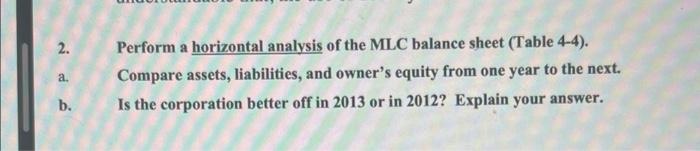 you $ Table 4-4 Moderately Large Corporation Consolidated Balance Sheet Moderately Large