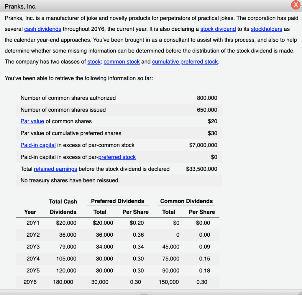 Thank you for your help! I need help also finding the dividend