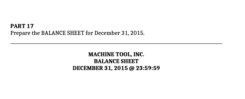 January 1 BEGINNING TRIAL BALANCE (BTB). PART 2 Use the information below