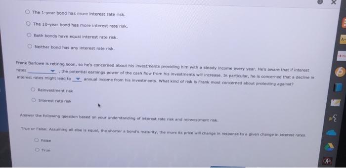 expected return. A bond's risk level is reflected in its yield, but
