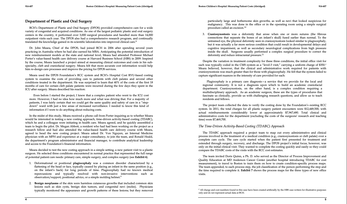 ii) TDABC (Time-Driven Activity Based Costing) method. Report the costs and profits