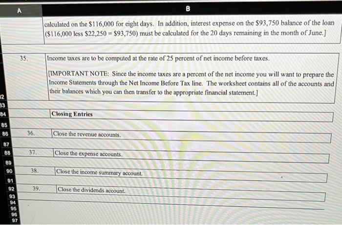 20 2202 Notes Payable 21 3100 Capital Stock 22 3200 Retained Eamings