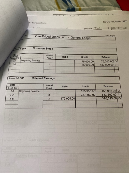 already been entered into the General Journal and posted to the General