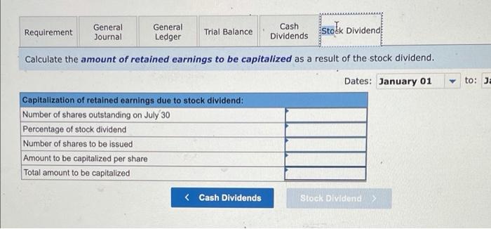 July 31 Declared a 200 stock dividend when the stock market value