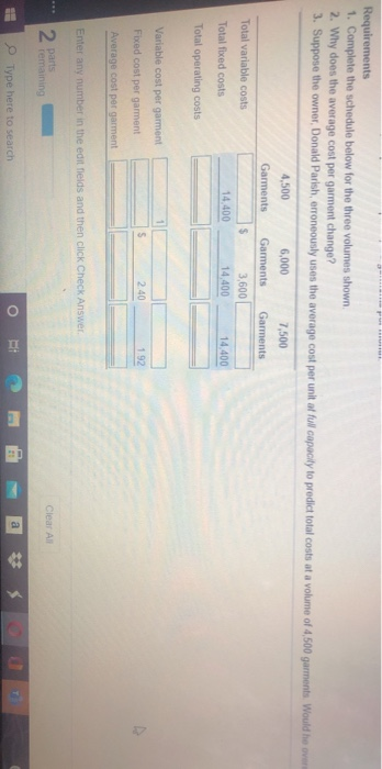 0 of 3 pts 2018 (2 complete HW Score: 10-20 XE6-20A (similar