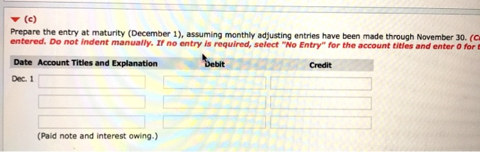 the entry on June 1. (Credit account titles are automatically indented when
