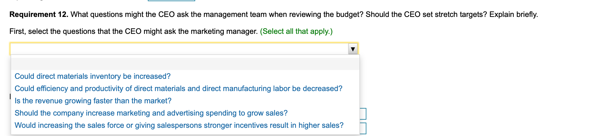 the additional information.) The inventoriable unit cost for ending finished goods inventory