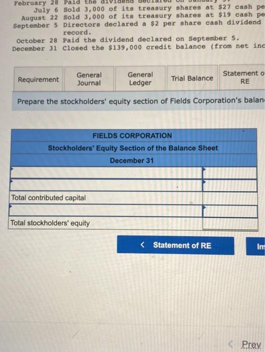 3,000 of its treasury shares at $27 cash per share. August 22