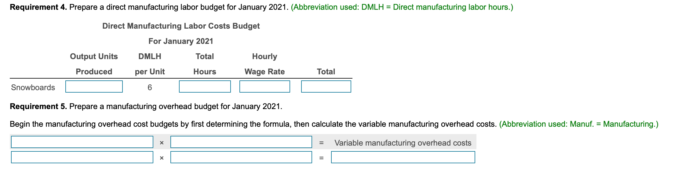 method for both direct materials and finished goods. Ignore work in process