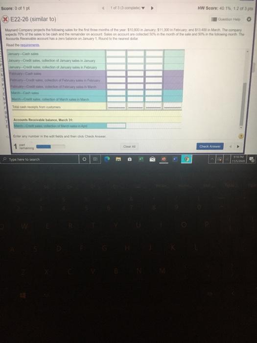 E22-26 (similar to) My Carter of your confony and 0.400 M Tu