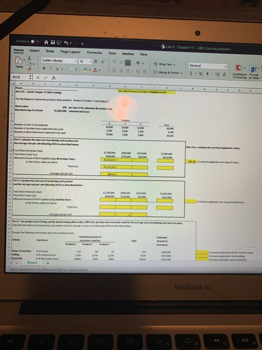  Lab 4 - Chapter 19 - ABC Casting problem View Autoart