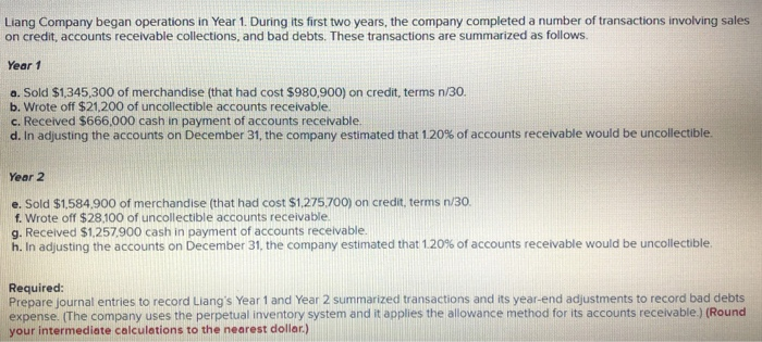 values to prepare your journal entries (Do not round Intermediate calculations. Use