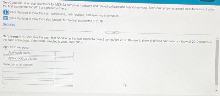  ServComp Inc. is a retail distributor for MZB-33 computer hardware and