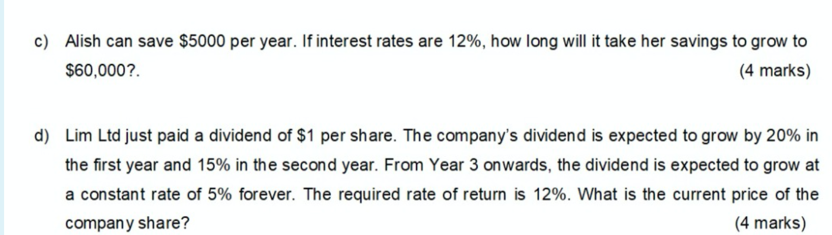 2 0 1 2 4 5 6 3 Maturity (years) a) The