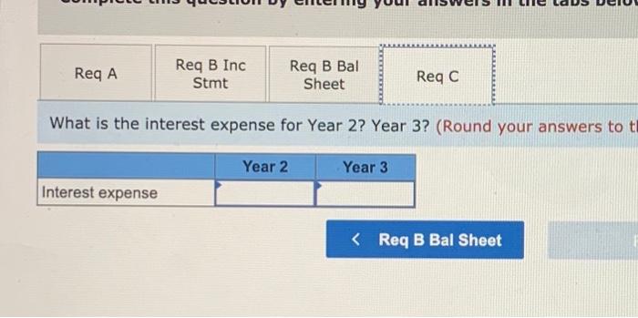 The interest rate is 5 percent and annual payments are $13,598. 3.