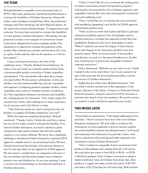 table with the yellow highlights The Chicken or The Egg: Hatching a