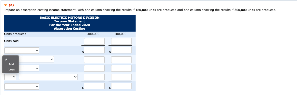 sell 180,000 units for $7 per unit. Ester Madden is the division