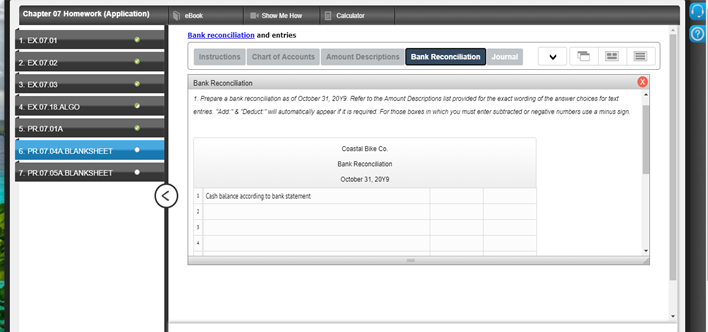 October 1, 2099, indicated a balance of $5,140. During October, the total