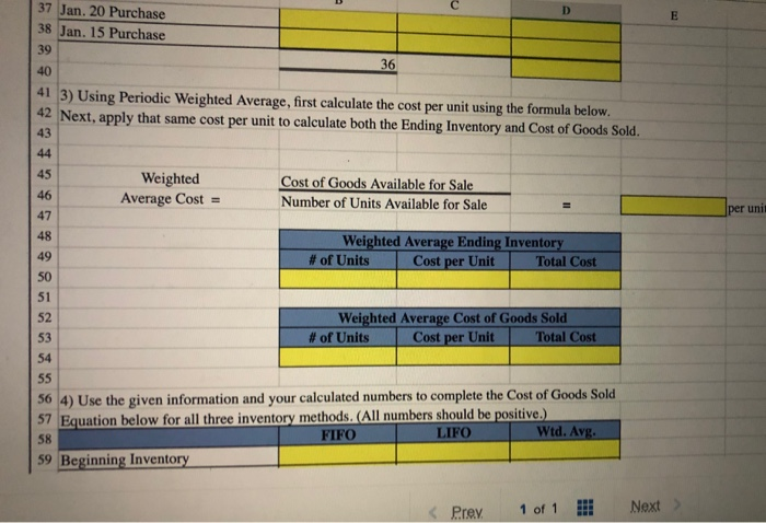 sold consist of 540 units from beginning inventory, 220 from the February