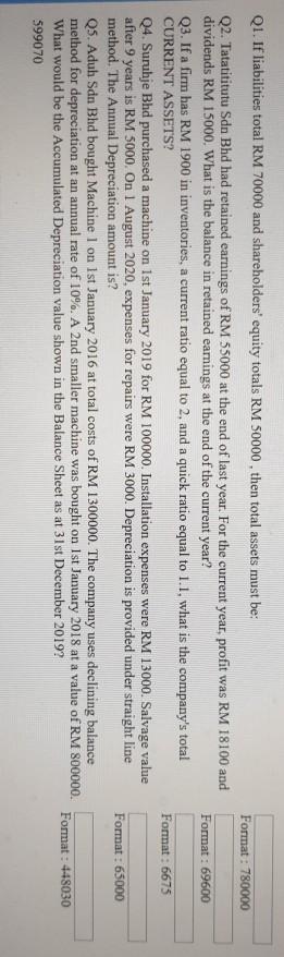 *Show working step by step *Follow the given format Format: 780000