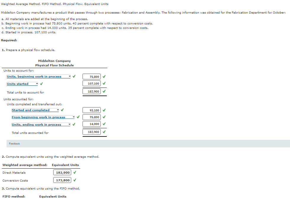 I don't understand how to solve 4 b Weighted Average Method, FIFO