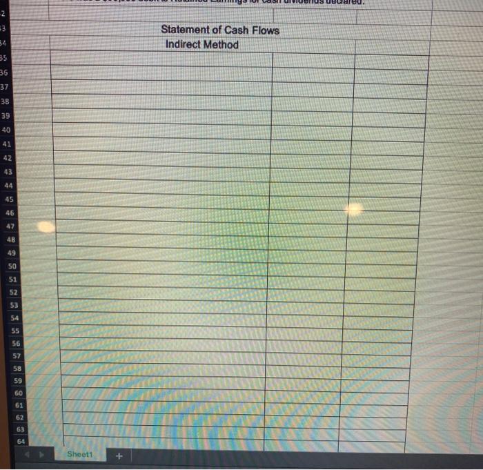 points Use the following information and the form below to complete the