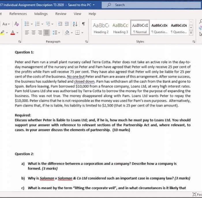  17 Individual Assignment Description T3 2020 - Saved to this PC