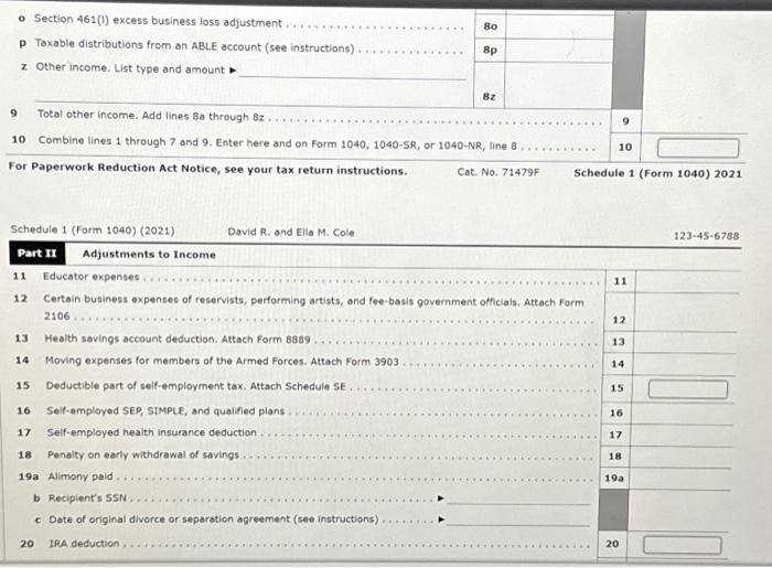 Ella M. Cole (ages 39 and 38, respectively) are husband and wife