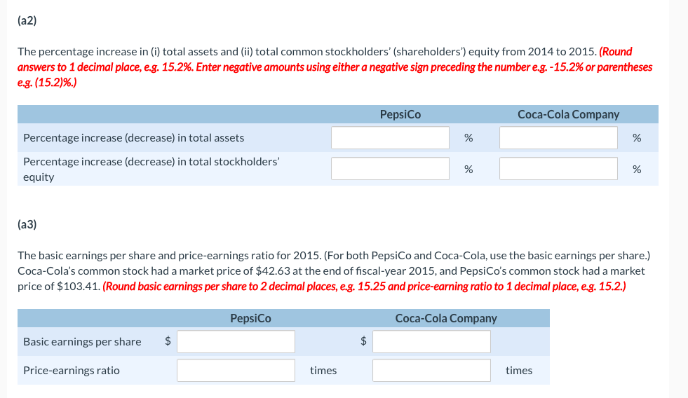 view Appendix B. Financial statements of The Coca-Cola Company are presented in