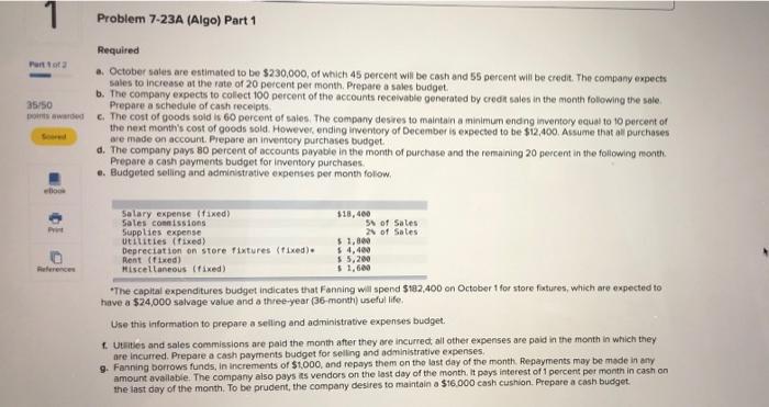 could you please explain how to get the correct number 1 Problem