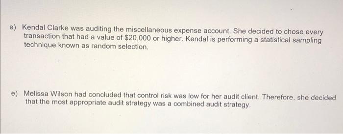 statements and explain your reasoning. (12 MARKS) a) Teresa Dziuba was assigned