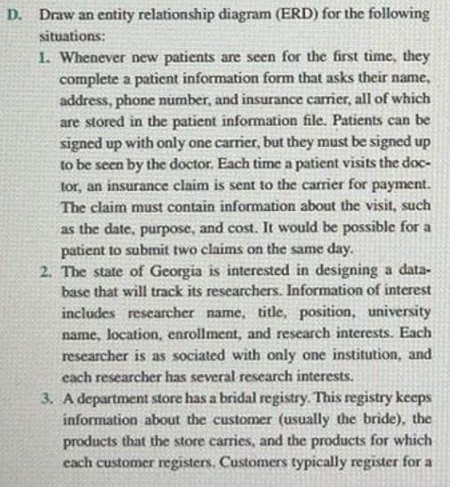 . Draw a level 0 DFD for the university system in Exercise