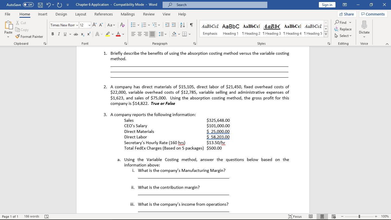 AutoSave Of H 2 0 Chapter 6 Application - Compatibility Mode